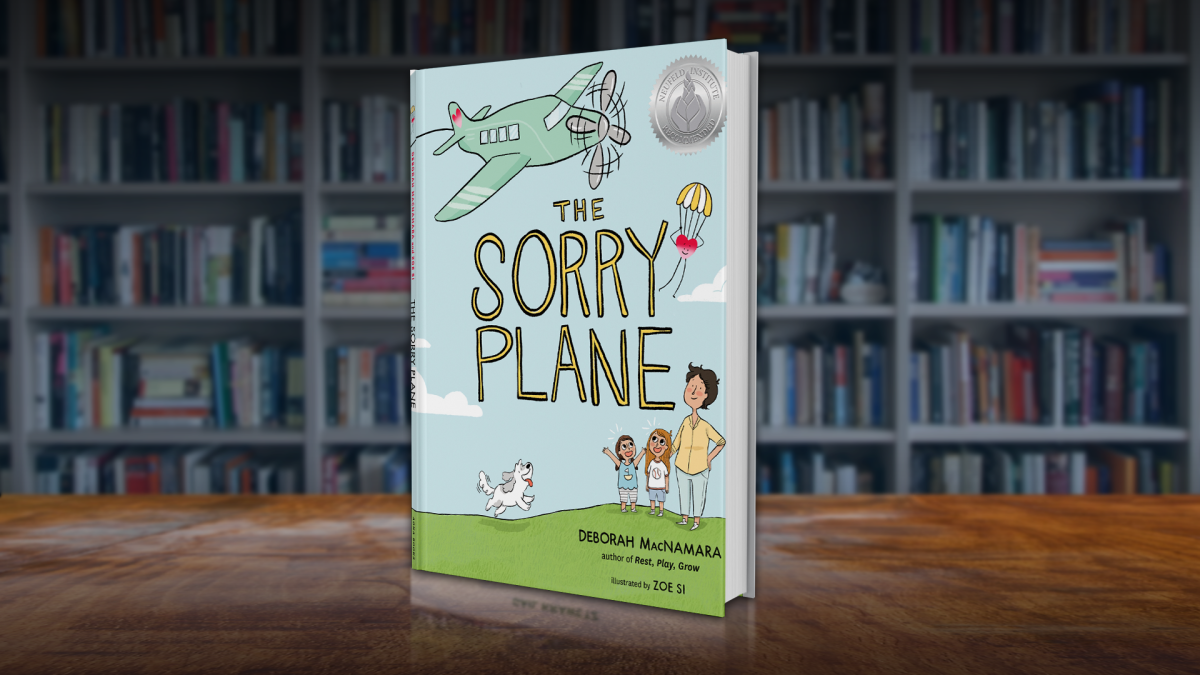 Dr. Deborah MacNamara is out with her new book “The Sorry Plane” designed to help parents build empathy in their children especially with apologies.