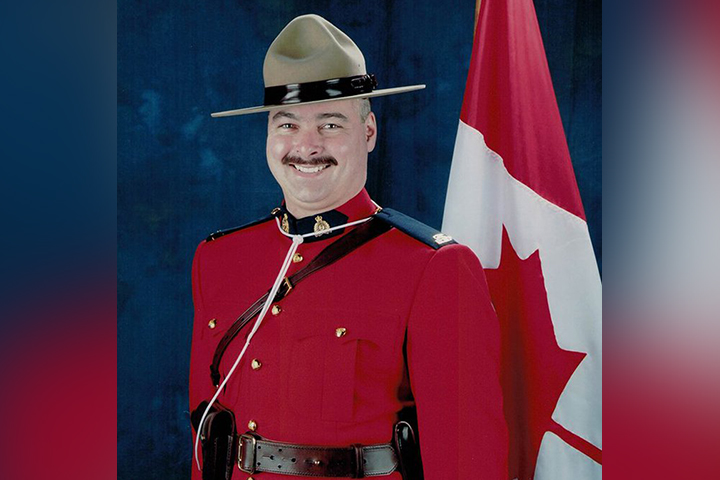 RCMP officer Allan Poapst died after a two-vehicle crash Friday evening. SUPPLIED/RCMP.