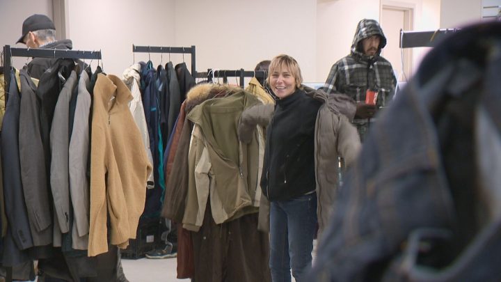 Warm winter jackets are the first items off the racks at Carmichael Outreach in Regina