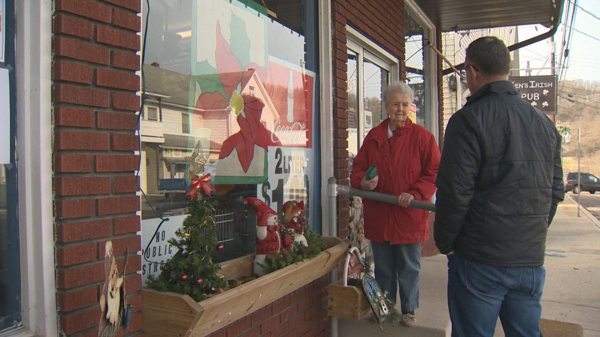 Rose Talbott outside the Friendsville, Md.