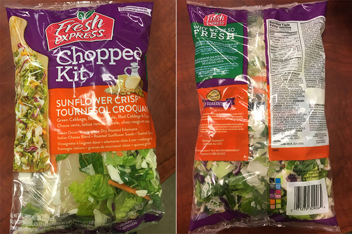 Fresh Express Brand Sunflower Salad Kit Recalled Over E. Coli ...