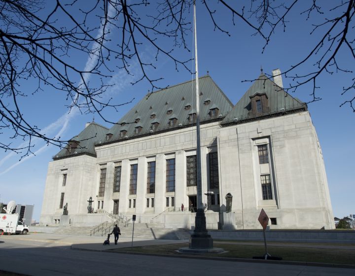 The Supreme Court of Canada is seen Friday, April 25, 2014. 
