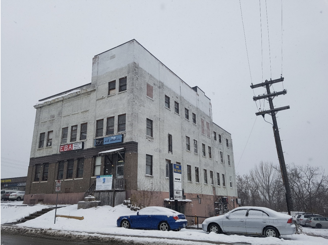 The old Standard Bread Company factory at 951 Gladstone Ave. is on track to receive heritage designation. The property is currently home to the Enriched Bread Artists collective.
