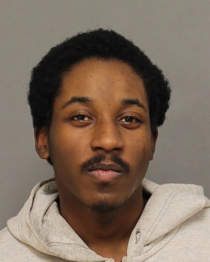 David Hunte-Green, 23, arrested by police.