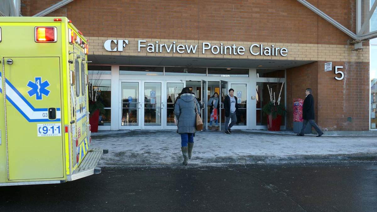 14-year-old boy was stabbed outside Fairview mall in Pointe-Claire on Dec. 20, 2019. 