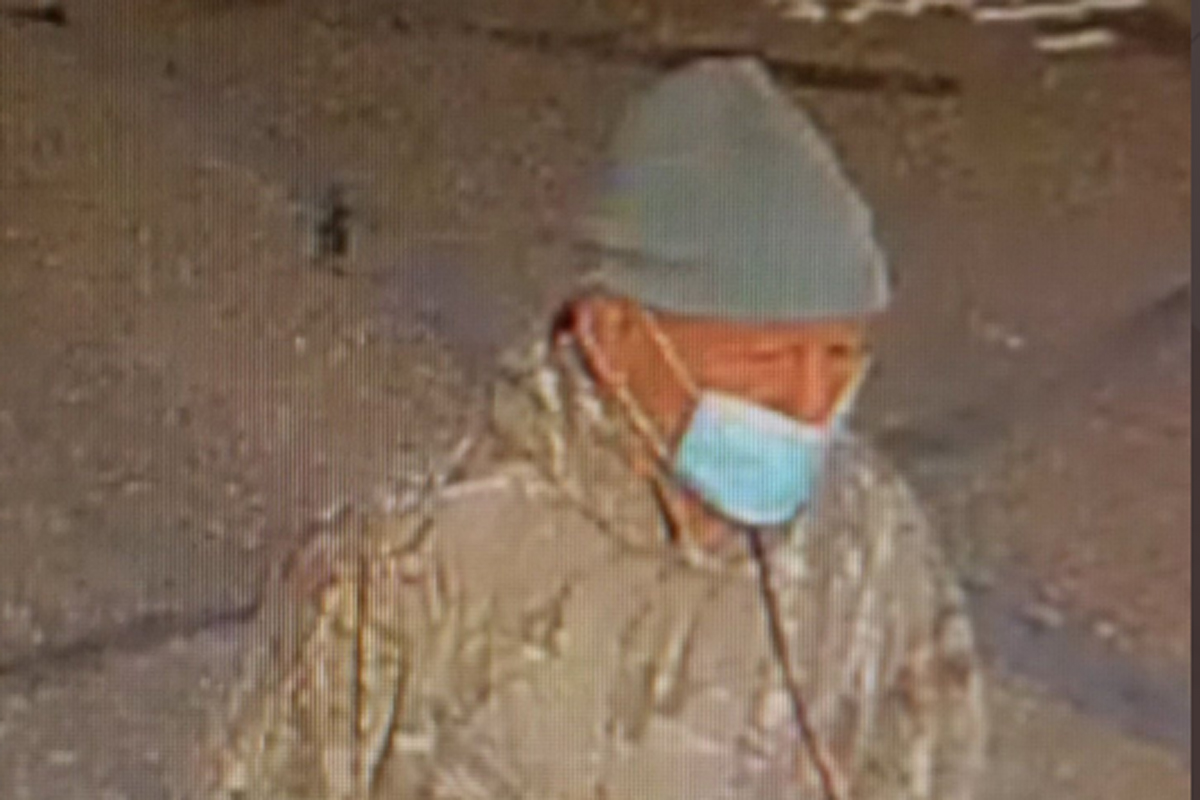 Police are looking to speak with this man in connection with the region's 11th bank robbery of 2019.