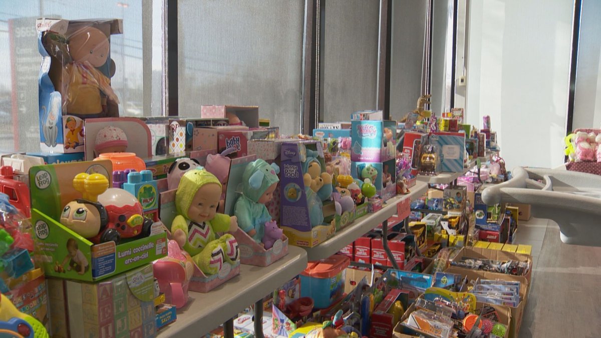 The emergency toy drive was launched after a fire at the West Island Assistance Fund's office building.