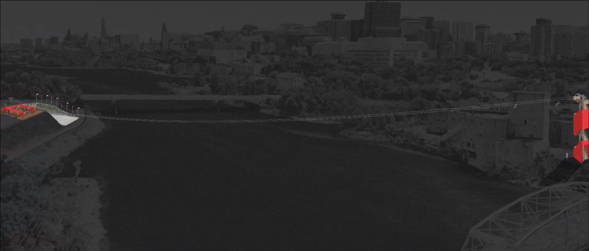 Interprovincial zip line linking Ottawa and Gatineau opening next
