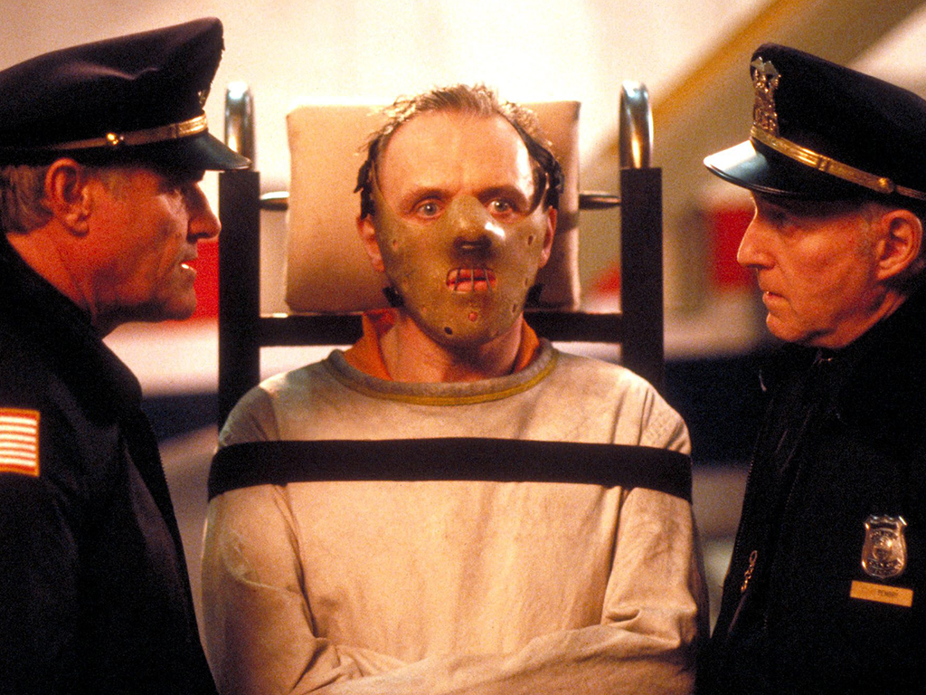 Anthony Hopkins in 'Silence of the Lambs' (1991).
