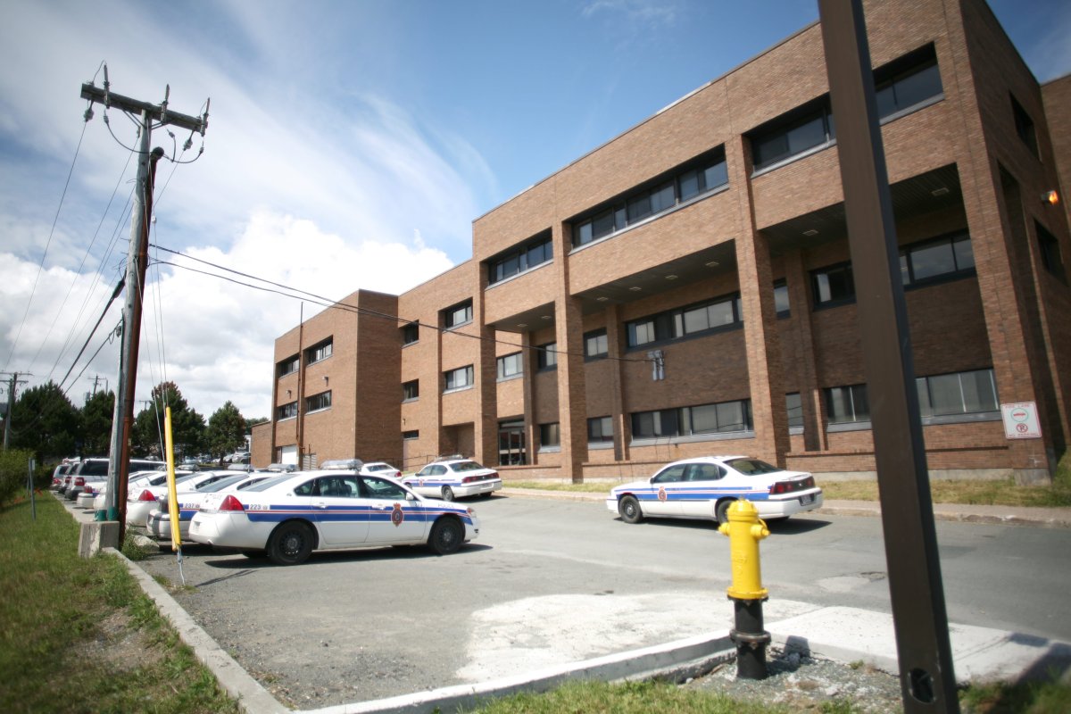 The Royal Newfoundland Constabulary (RNC) police headquaters in St John's Newfoundland. 