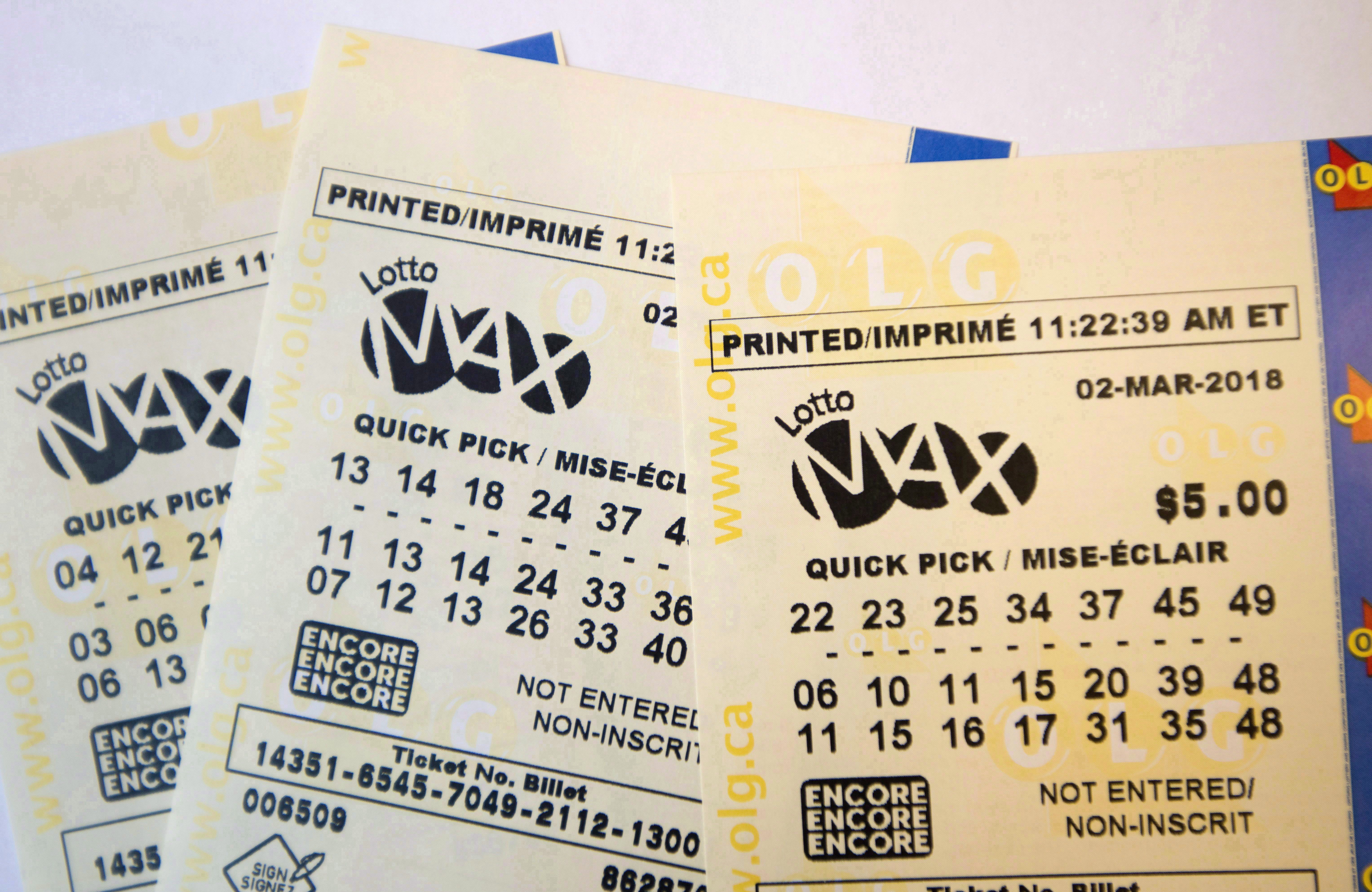 check lotto max ticket online