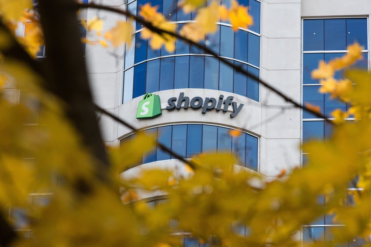 Shopify's office in downtown Ottawa, Ont. on Thursday, Oct. 25, 2018.