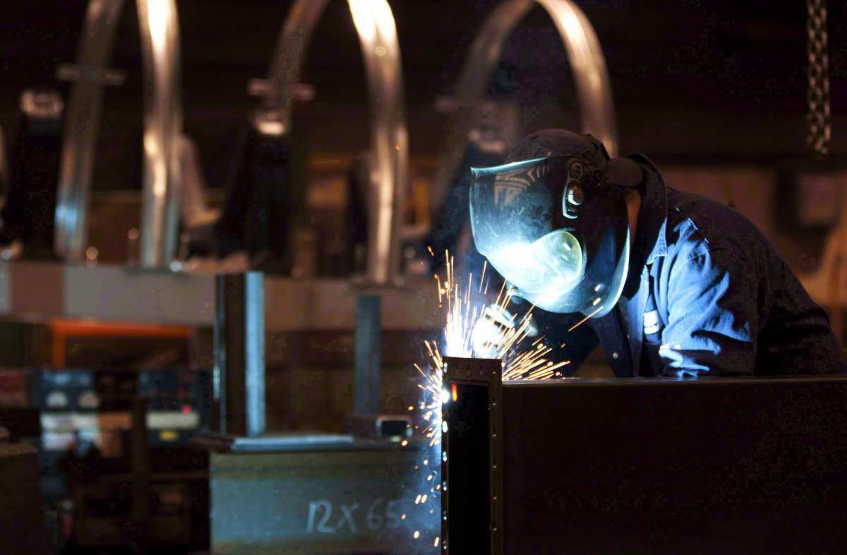 A welder can make at least $28.50 per hour, according to Randstad, which shows that you can be in a healthy financial position without a university education, Poulin said.