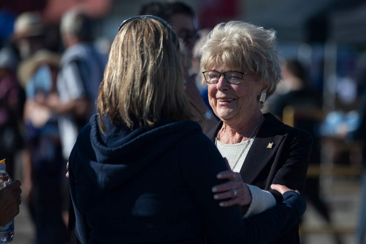 Ontario Premier Doug Ford's mother Diane Ford attends Ford Fest in Markham, Ont., on Saturday, June 22, 2019. 