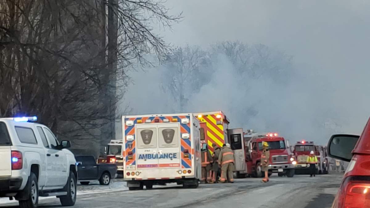21Jan20 barn fire Canborough