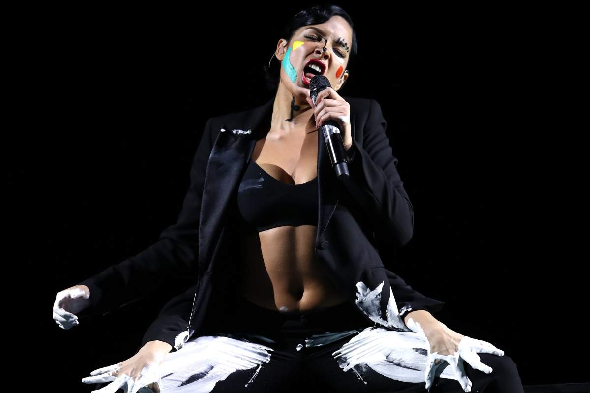 Halsey performs during the 33rd Annual ARIA Music Awards at The Star in Sydney, Australia, on Nov. 27, 2019.