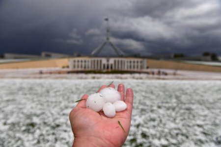 hail globalnews canberra ravaged hailstorm
