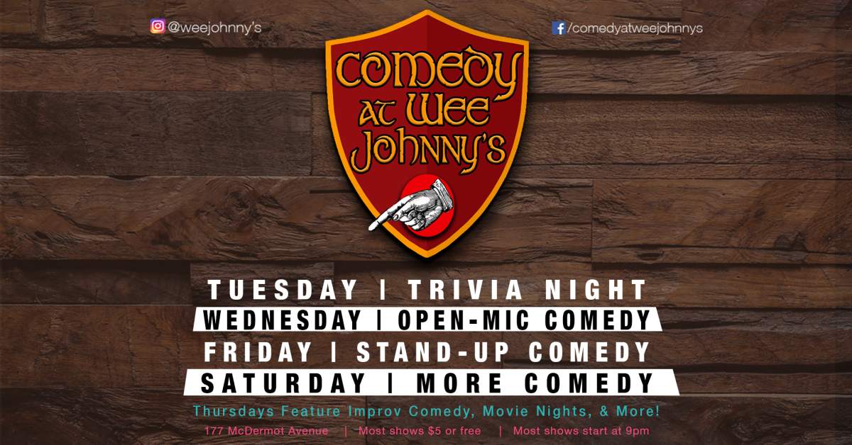 Comedy at Wee Johnny’s - image