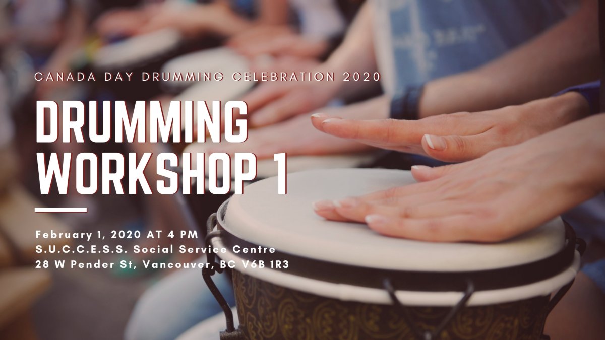 Drumming Workshop – Canada Day Druming Celebration 2020 - image