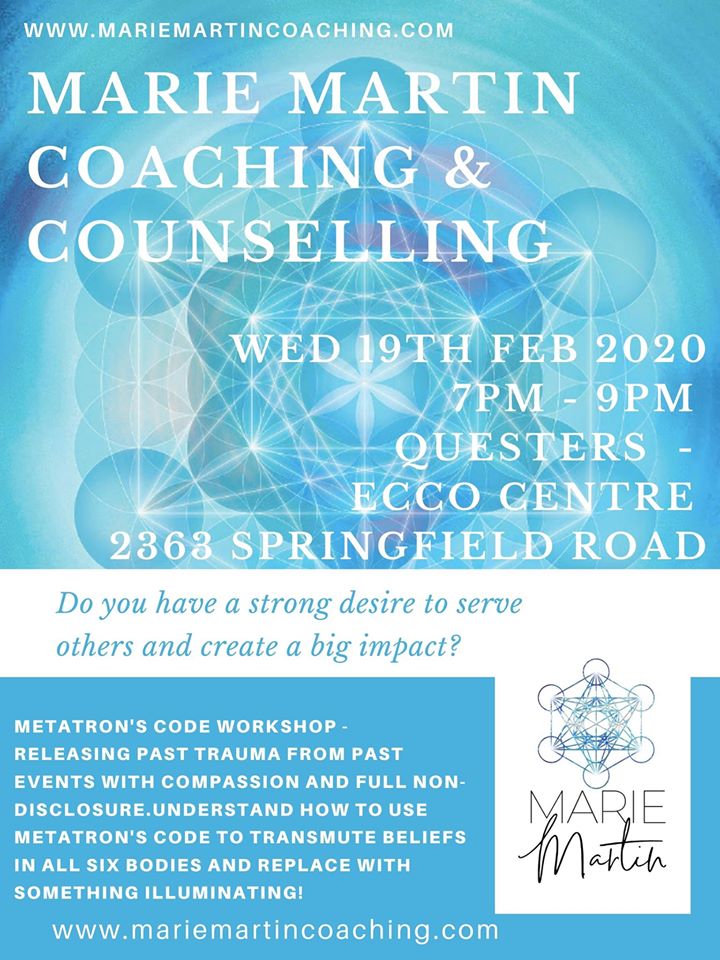 Metatron’s Code Questers Meeting Ecco Centre Kelowna - image