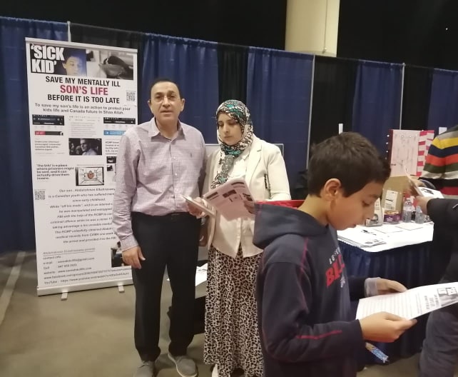 Osama El Bahnasawy and Khadiga Metwally advocated for their imprisoned son at last month’s Reviving the Islamic Spirit conference in Toronto.