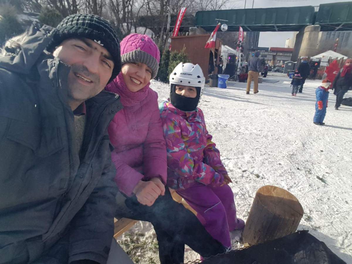 Mehdi Sadeghi, 43, Bahareh Haj Esfandiari, 41, and Anisa Sadeghi, 10 were all confirmed as dead in a plane crash that killed 63 Canadians Wednesday.