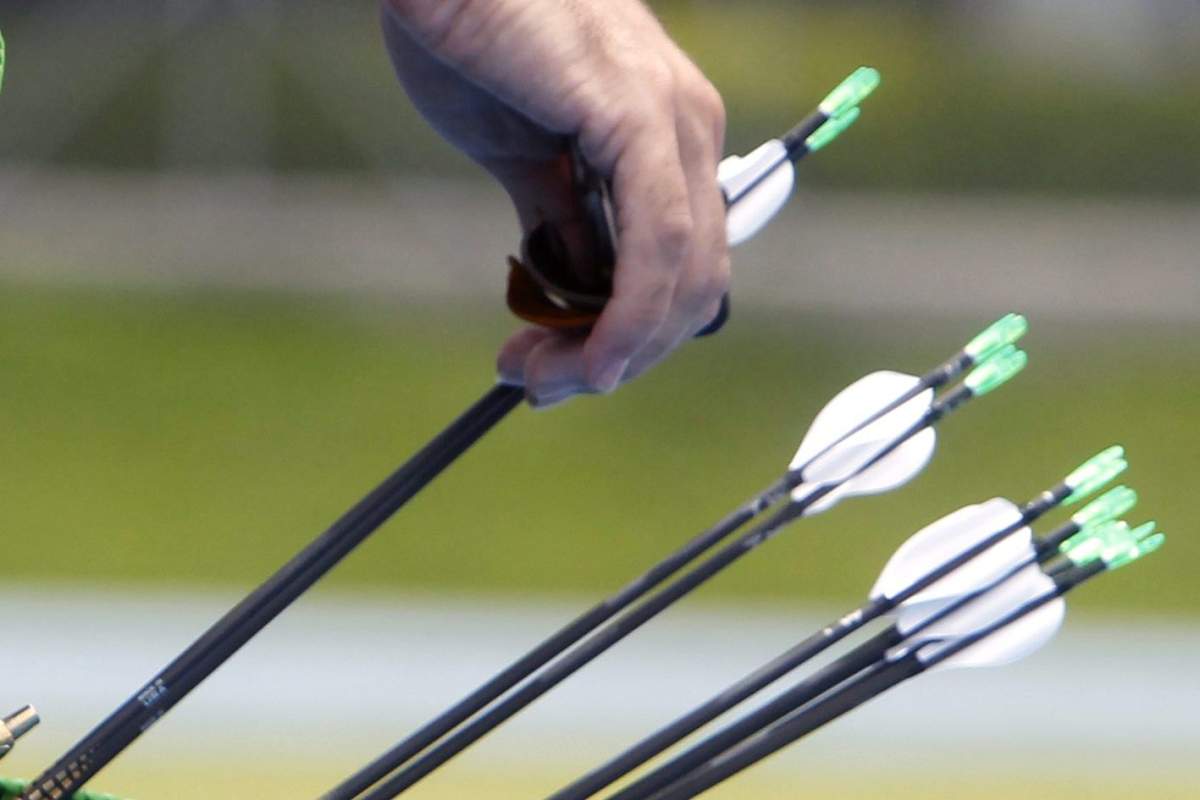 A bag of meth was found attached to an arrow outside a prison in Abbotsford, B.C.