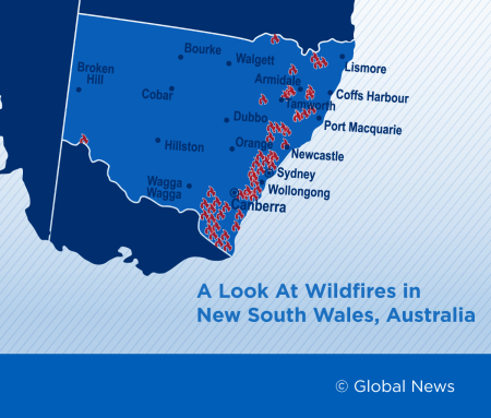 MAP: Here’s where Australia’s wildfires are currently burning ...