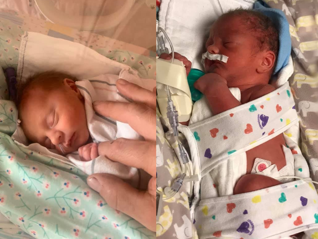 Dawn Gilliam gave birth to twins Joslyn and Jaxon, born in 2019 and 2020.