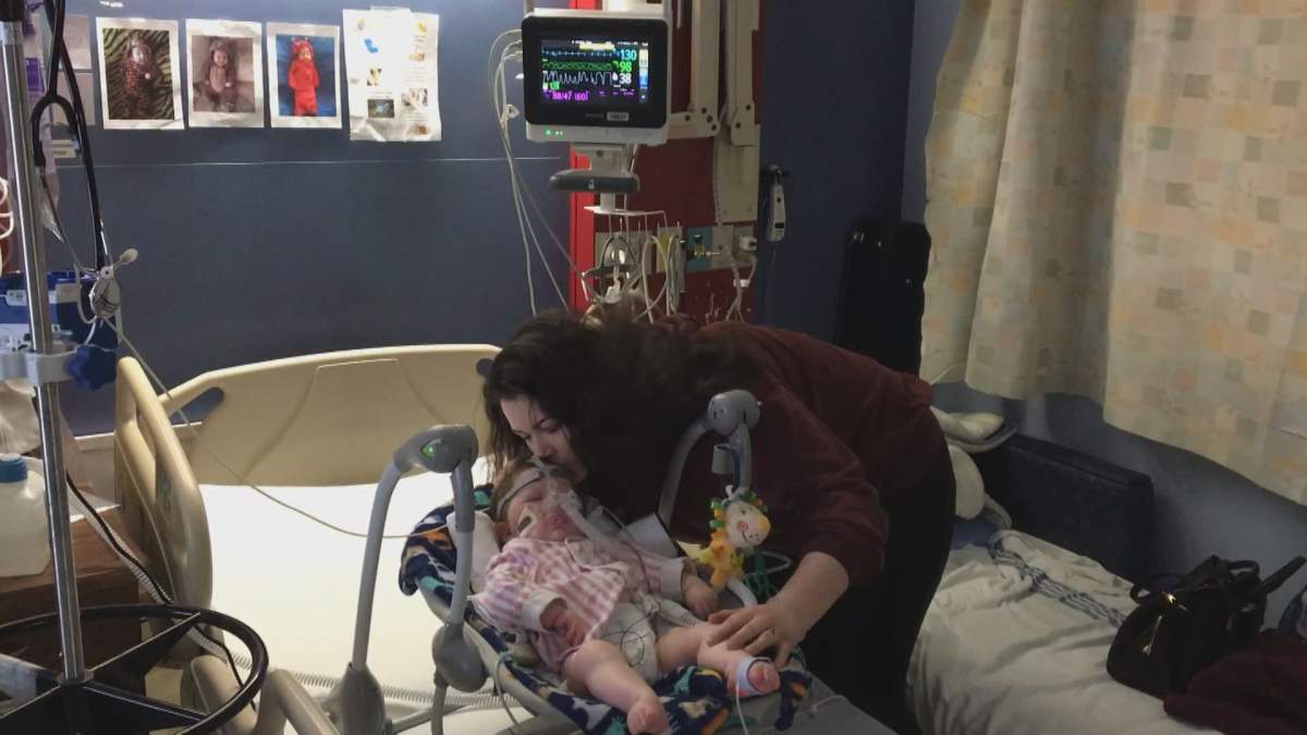 Alex Johnston hopes Reign will be able to receive a $2.8 million treatment that would cure his spinal muscular atrophy 1.