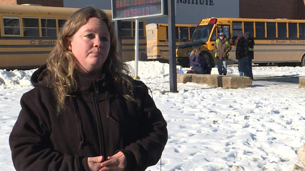 School bus driver Kristie Istead