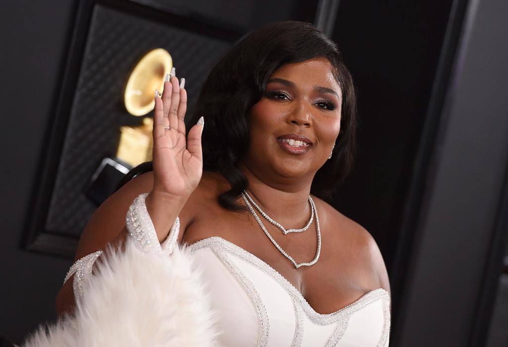 Lizzo arrives at the 62nd annual Grammy Awards at the Staples Center on Sunday, Jan. 26, 2020, in Los Angeles. (Photo by Jordan Strauss/Invision/AP)