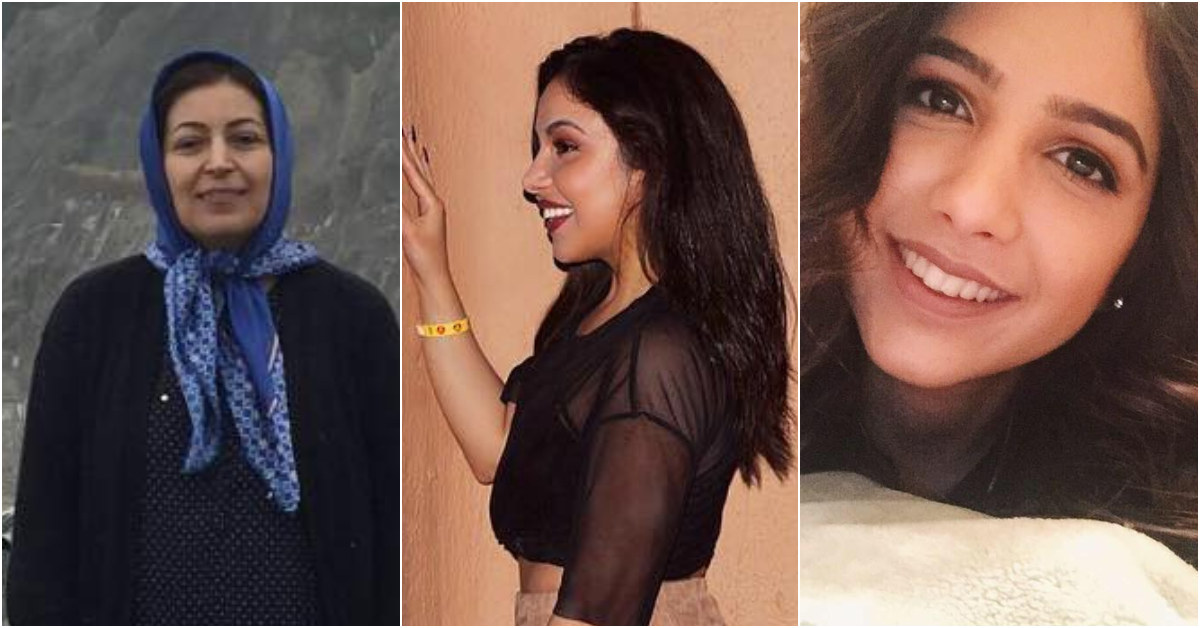 Left to right: Dr. Shekoufeh Choopannejad and daughters Sara Saadat and Saba Saadat.