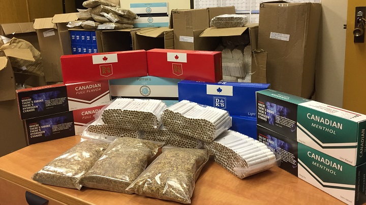 Yorkton RCMP seized more than 227,000 illegal cigarettes from a business in Pelly, Sask. 
