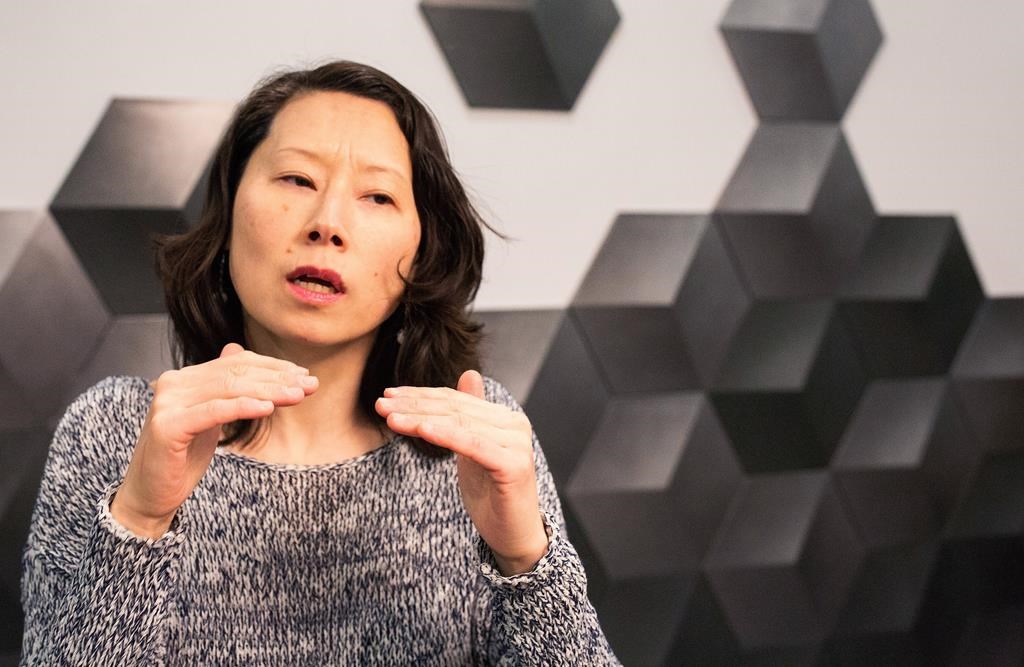 Jasmin Simpson is shown in Toronto on Monday Jan. 13, 2020. A disabled woman is in an Ontario court this week seeking changes to Canada's student loan program that she argues would level the playing field for people with disabilities. Jasmin Simpson, who is deaf and legally blind, says the program's current rules force students who take longer to complete their studies because of their disabilities to graduate with considerably more student debt than their able-bodied peers.