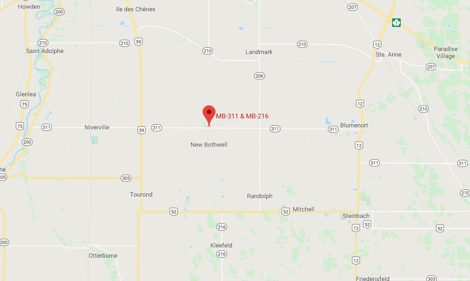The crash happened on PR 311 near PR 216 Thursday.