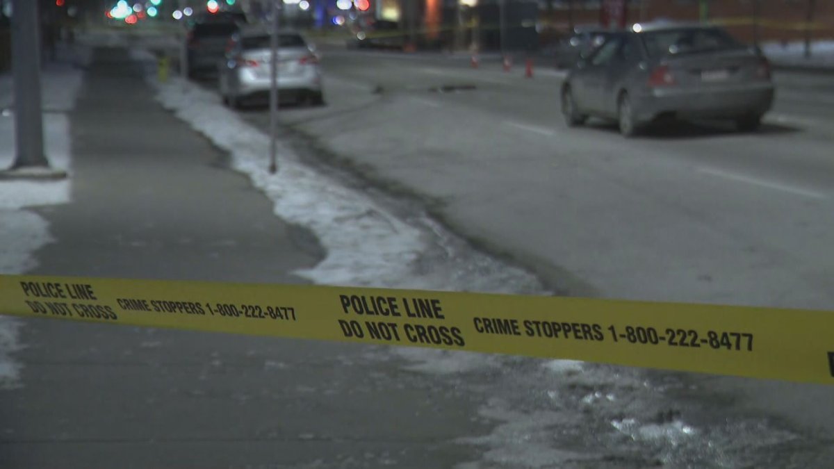 According to Calgary police, the man died in hospital after he was found in medical distress in the downtown core Sunday morning.