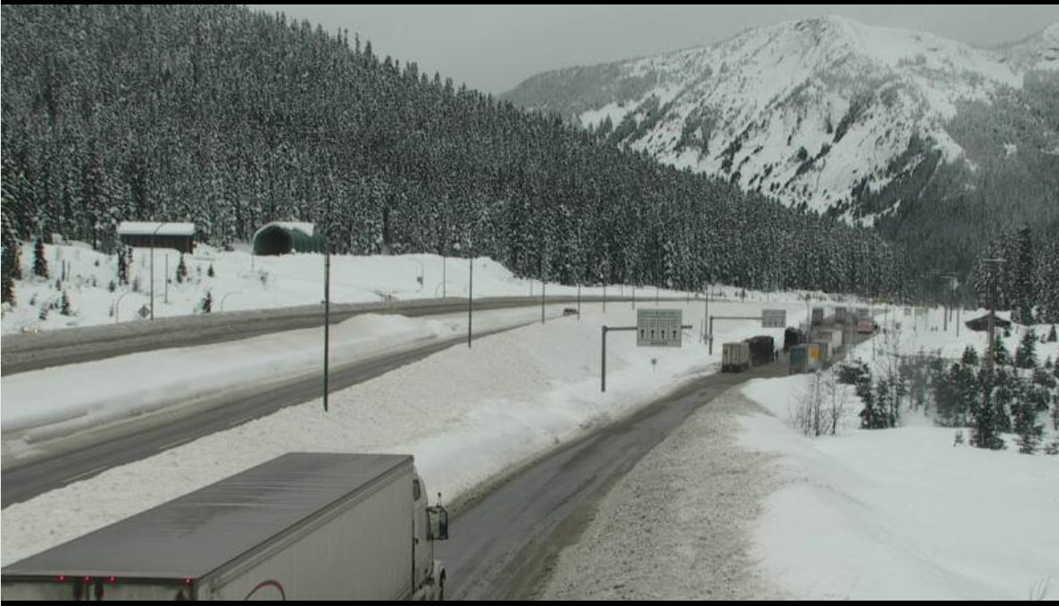 The Coquihalla will be closed between Hope and Merritt for avalanche work on Wednesday. 