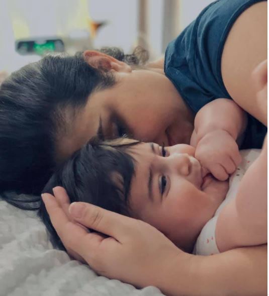 Evin Arsalani and her daughter, Kurdia, appear in this photo.