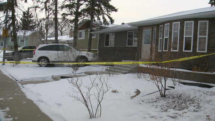 The Calgary Police Homicide Unit is investigating after a shooting in the Penbrooke Meadows neighbourhood on Sunday, Jan. 12, 2020.