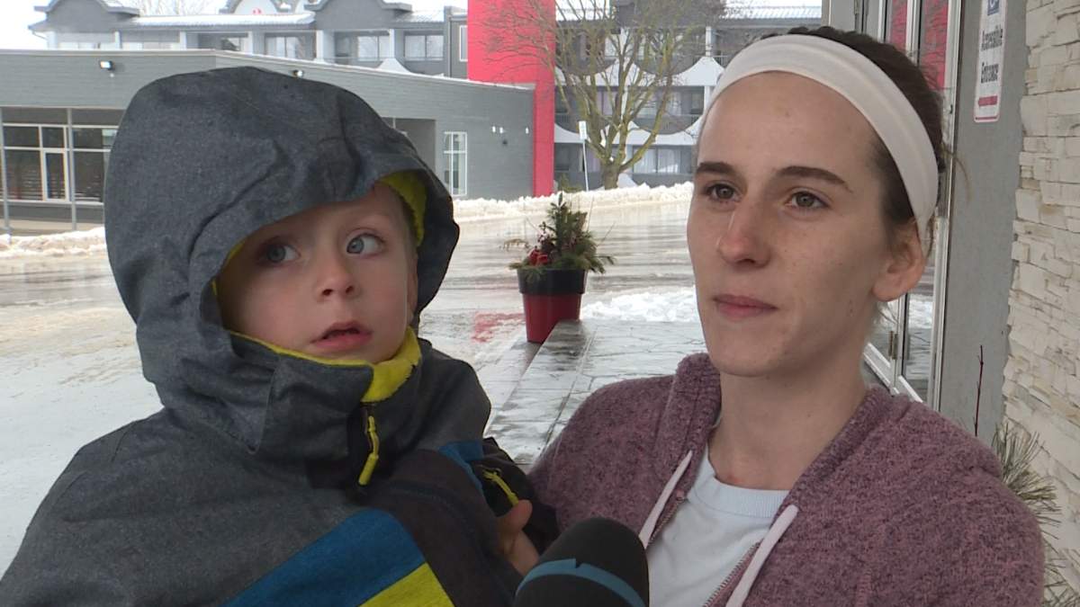 Jesslyn Darragh and her son Aaron
