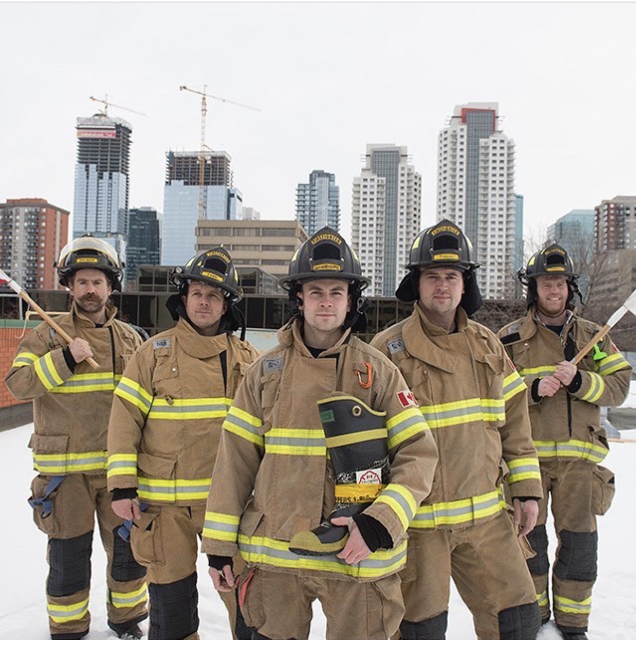 Edmonton Firefighters Rooftop Campout For Muscular Dystrophy GlobalNews Events