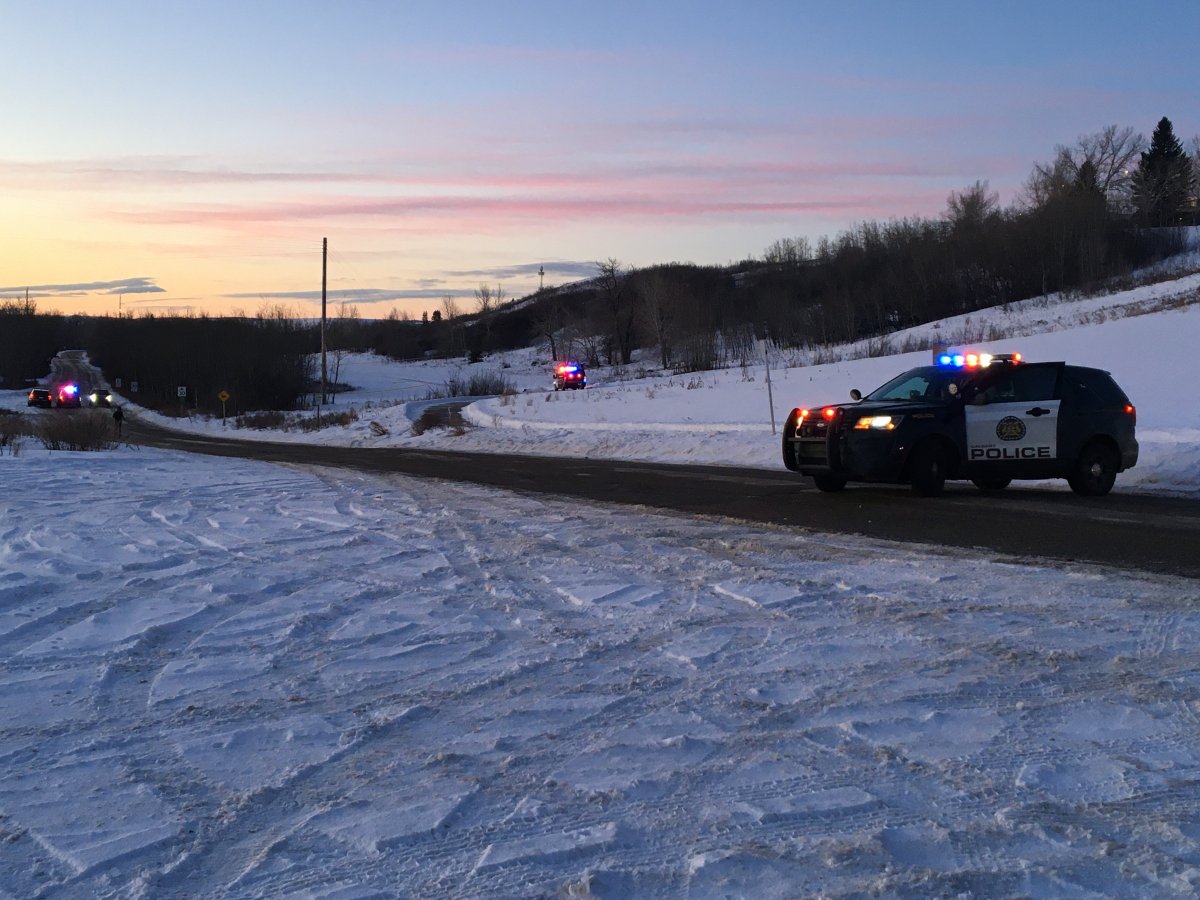 Calgary police are investigating after a body was found in Fish Creek Provincial Park on Sunday, Jan. 5, 2020.