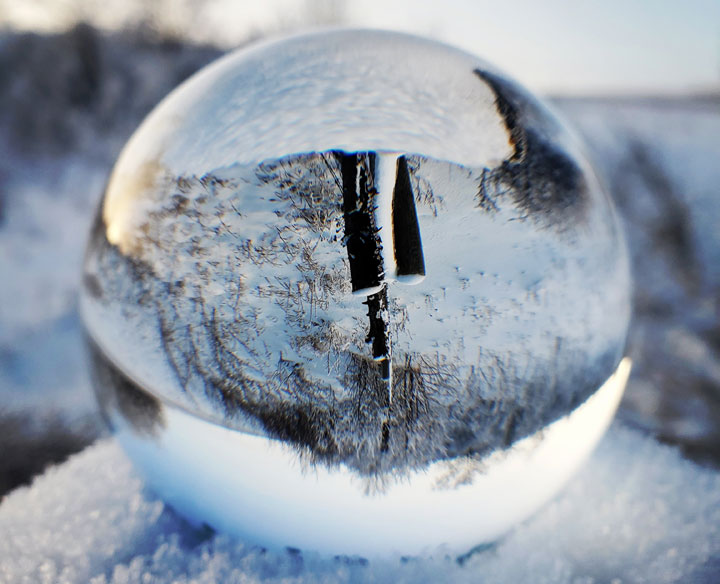 Nancy Couwenberg took the January 10 Your Saskatchewan photo near Shell Lake.