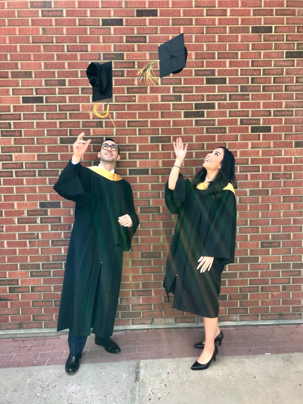 Sara Saadat, seen here in a photo from graduation, shared by Daniel Ghods-Esfahani.