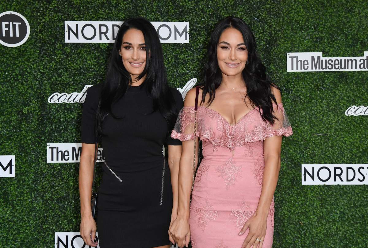Professional wrestlers Brie and Nikki Bella aka 'The Bella Twins' attend the 2019 Couture Council Award Luncheon honoring French iconic footwear designer Christian Louboutin at the David H. Koch Theater on September 04, 2019 in New York City. 