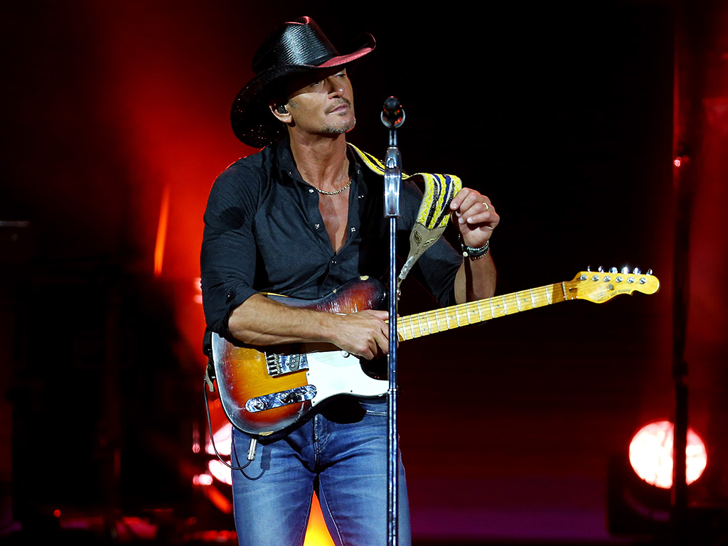 Tim McGraw performs during Country2Country at Qudos Bank Arena on Sept. 28, 2019, in Sydney, Australia.