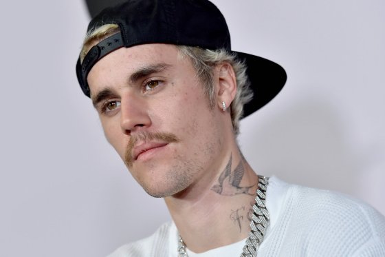 Justin Bieber attends the premiere of YouTube Original's 'Justin Bieber: Seasons' at Regency Bruin Theatre on Jan. 27, 2020 in Los Angeles, Calif.