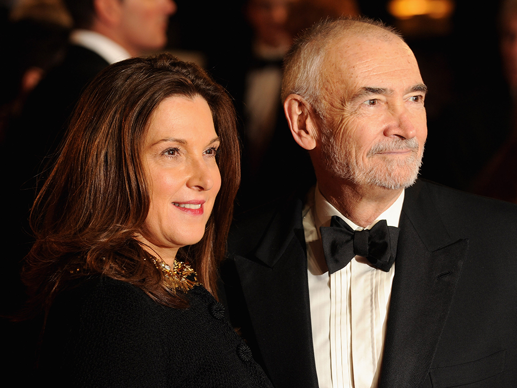 (L-R) Producers Barbara Broccoli and Michael G. Wilson attend the royal world premiere of ‘Skyfall’ at the Royal Albert Hall on Oct. 23, 2012 in London, England.