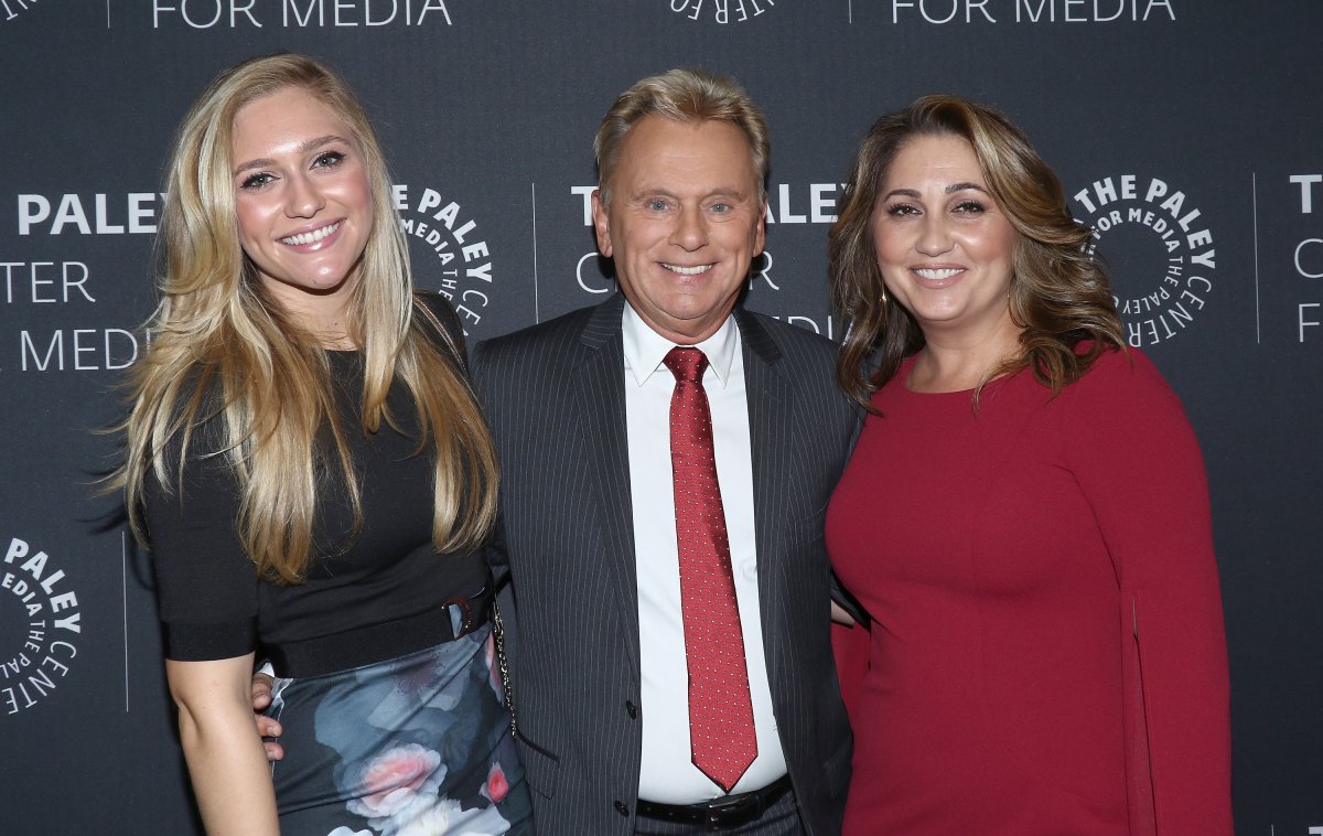Maggie Sajak, TV personality Pat Sajak and Lesly Brown attend 'Wheel of Fortune: 35 Years as America's Game,' hosted by the Paley Center for Media on Nov. 15, 2017 in New York City.